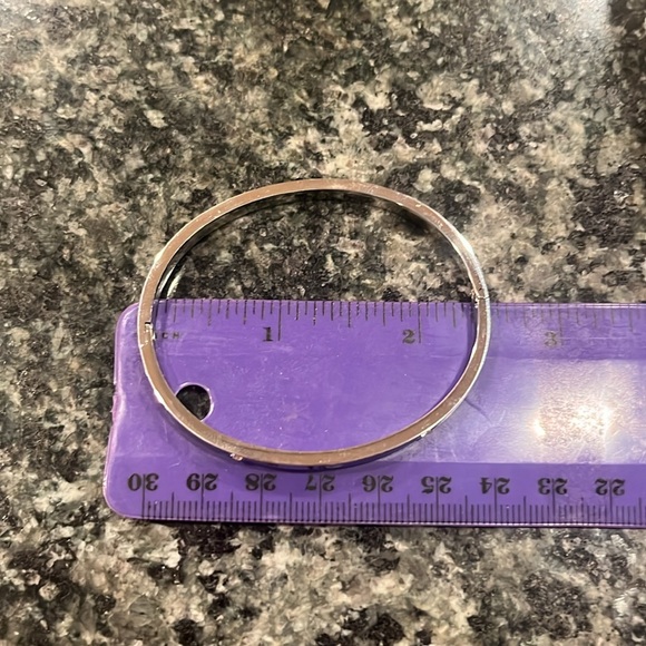 New Stainless Steel Cartier look a like Love Bangle Rose Gold plated SZ 17 Small - Picture 8 of 9